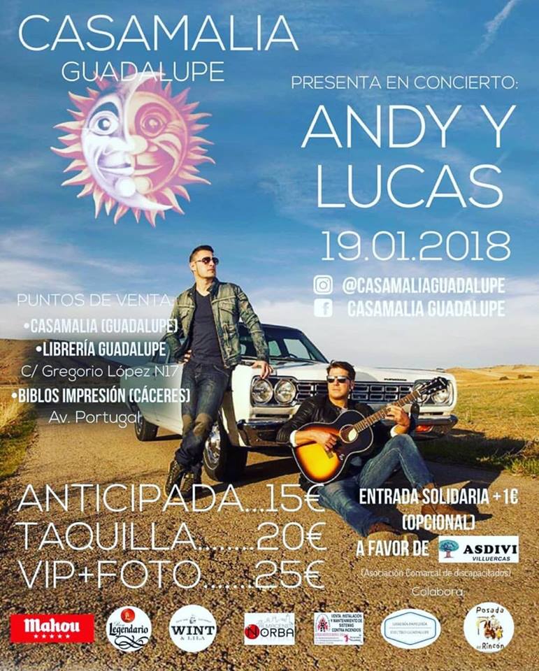 Concierto de Andy y Lucas 2018