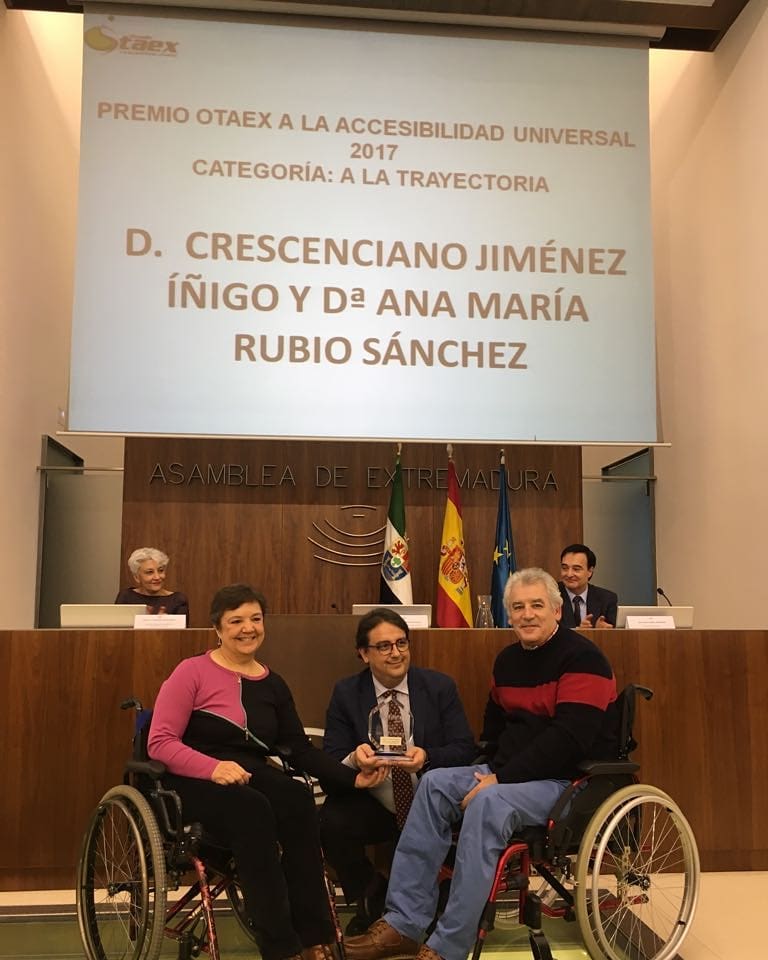 Premio OTAEX a la accesibilidad universal 2017