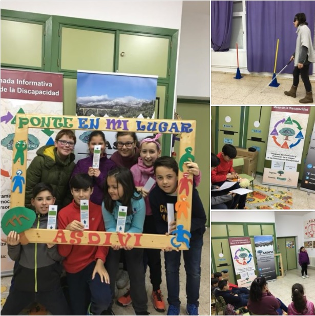 Campaña de sensibilización en el colegio CRA Montellanos 2018