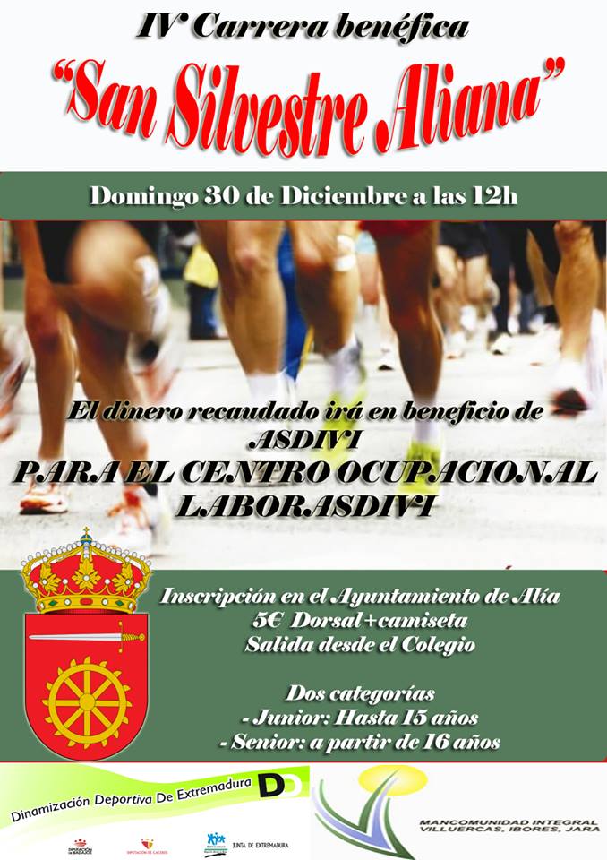 IV Carrera benéfica "San Silvestre Aliana"