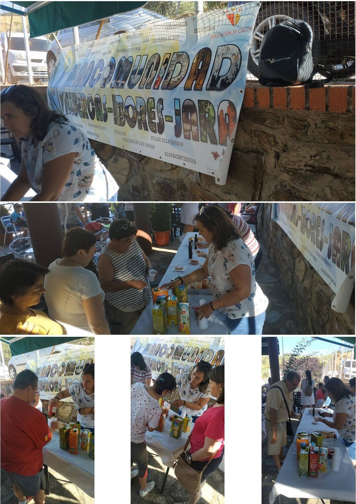 Desayuno saludable en la piscina municipal de Guadalupe 2019