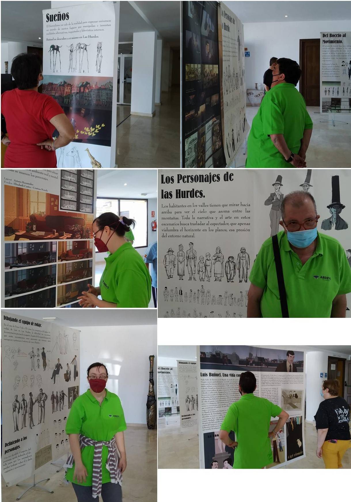 Exposición de arte de Buñuel En el laberinto de las tortugas (2021)