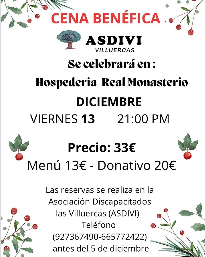 Cena benéfica de ASDIVI (2024)