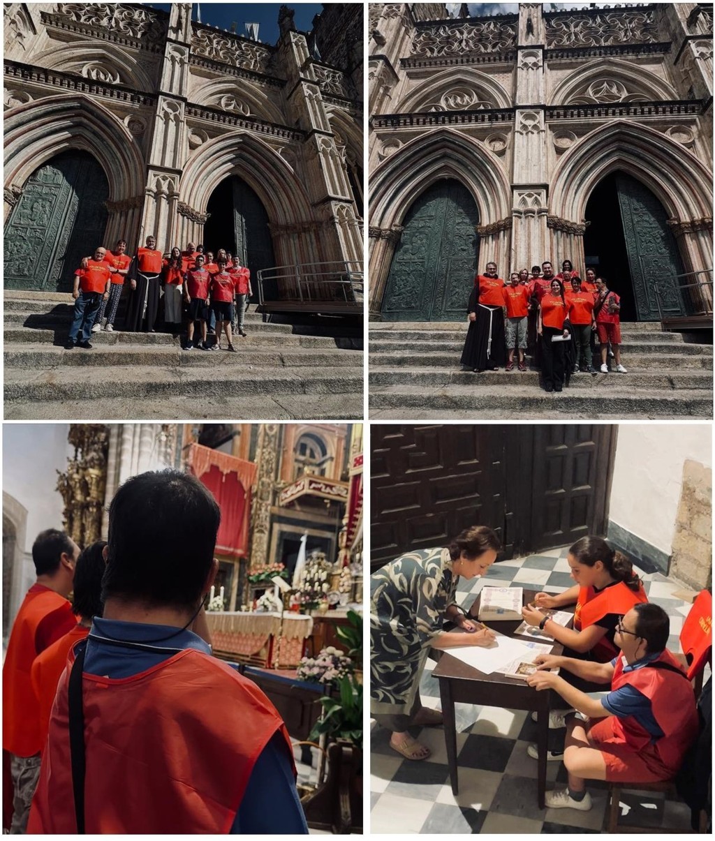 Participando en la Misa del Peregrino (2025)