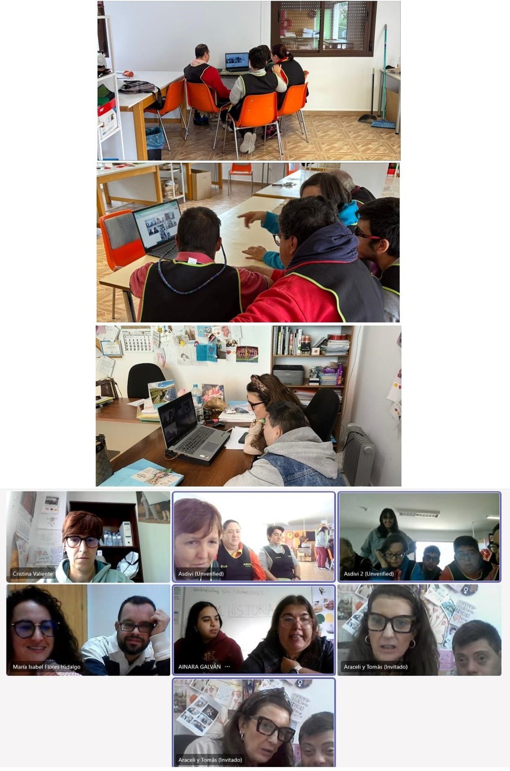 Conexión virtual junto a FUNDHEX (2025)