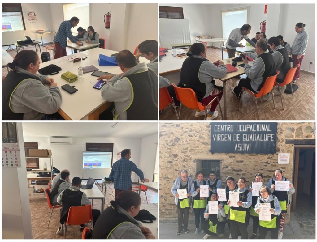 Participando en un taller de informática (2026)
