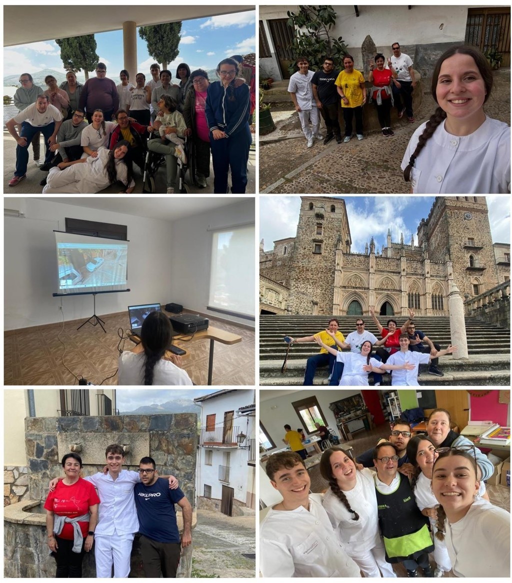 Hoy hacemos actividades con 4 estudiantes de terapia ocupacional de Salamanca (2026)